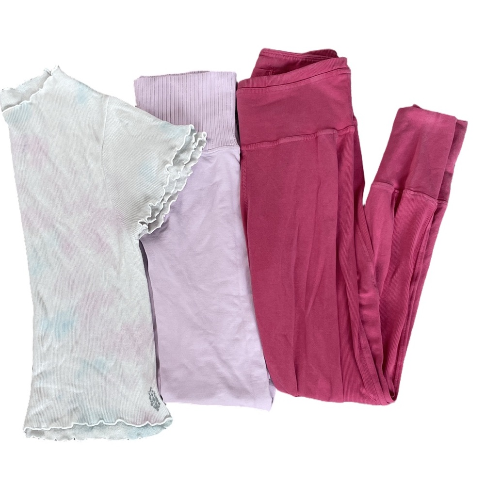 Free People Movement Pink BUNDLE woman’s XS Sold as is